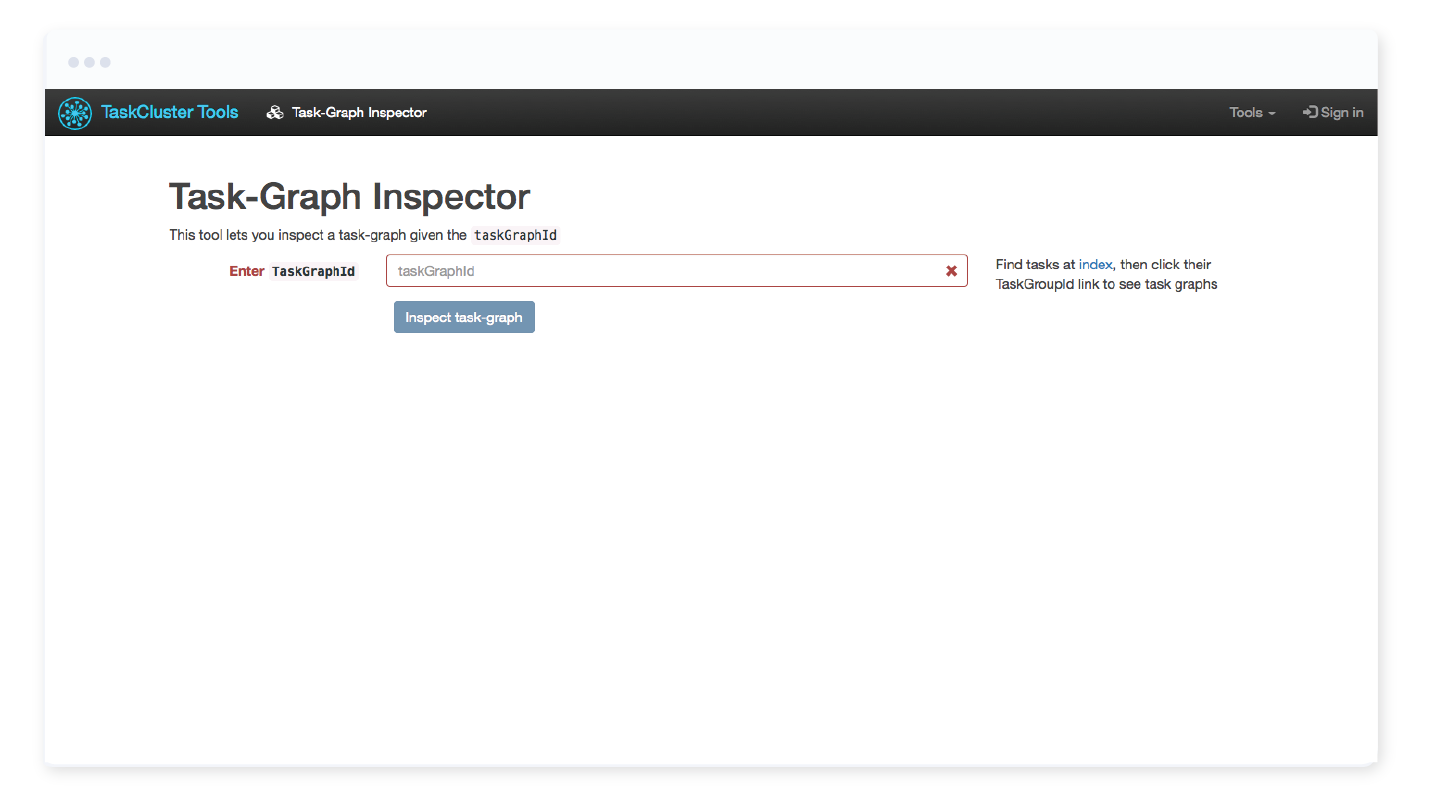 TaskCluster Tool - Mozilla