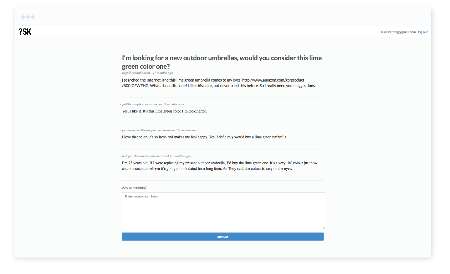 ask project