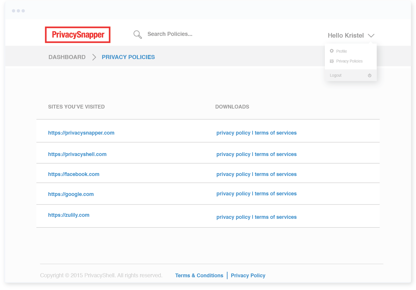 privacysnapper project